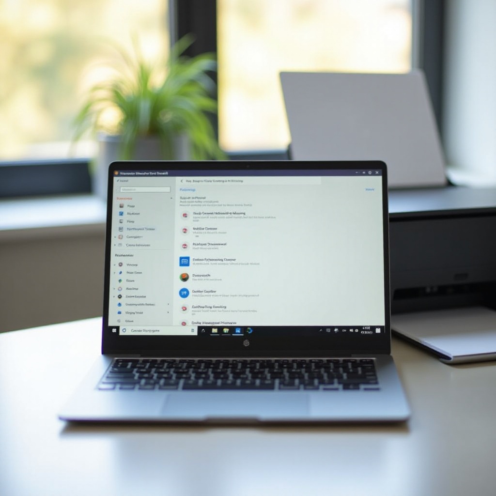 كيفية توصيل جهاز Chromebook بالطابعة